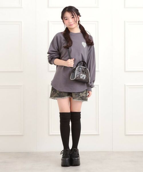 PINK-latte / ピンク ラテ ボストンバッグ | PVCミニボストンバッグ | 詳細5