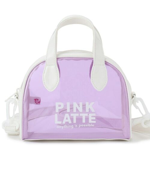 PINK-latte / ピンク ラテ ボストンバッグ | PVCミニボストンバッグ | 詳細7