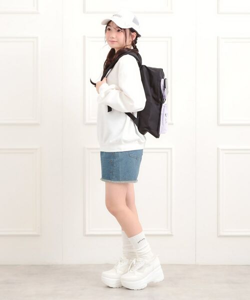 PINK-latte / ピンク ラテ リュック・バックパック | モール付きマルポケリュック | 詳細4