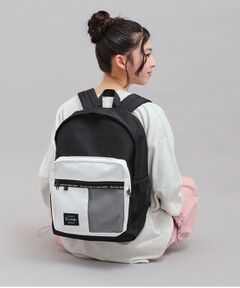 PINK-latte / ピンク ラテ リュック・バックパック | 【容量約23L】バイカラーメッシュリュック