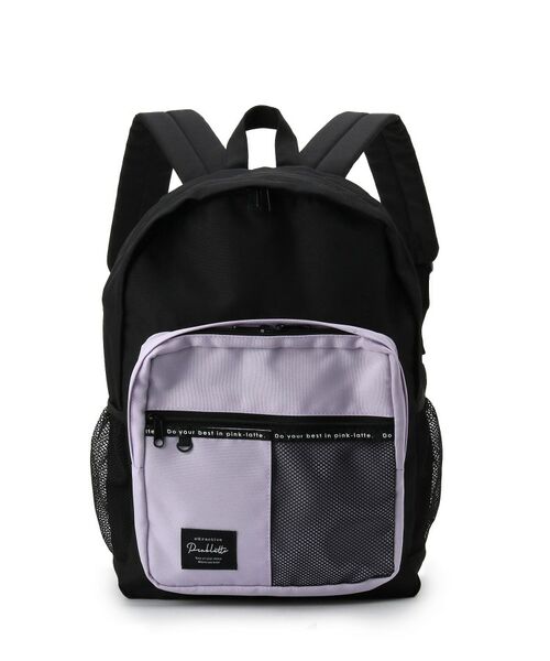 PINK-latte / ピンク ラテ リュック・バックパック | 【容量約23L】バイカラーメッシュリュック | 詳細10