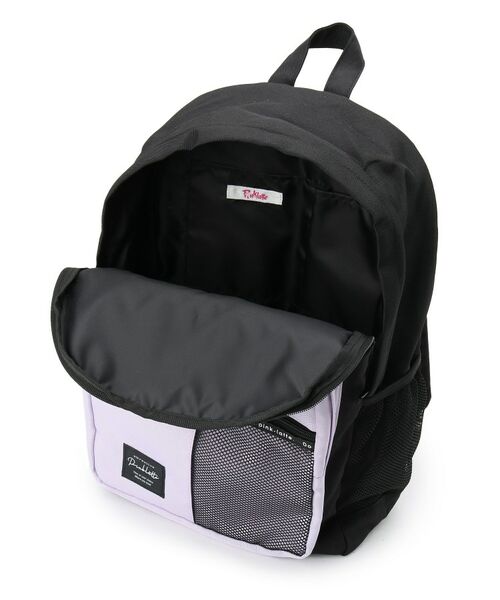 PINK-latte / ピンク ラテ リュック・バックパック | 【容量約23L】バイカラーメッシュリュック | 詳細14