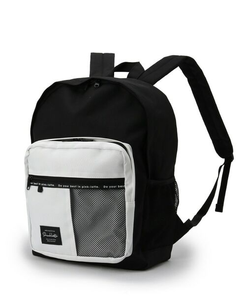 PINK-latte / ピンク ラテ リュック・バックパック | 【容量約23L】バイカラーメッシュリュック | 詳細7