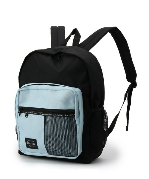 PINK-latte / ピンク ラテ リュック・バックパック | 【容量約23L】バイカラーメッシュリュック | 詳細8