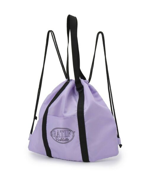 PINK-latte / ピンク ラテ リュック・バックパック | 【2WAY】ナップサック | 詳細7