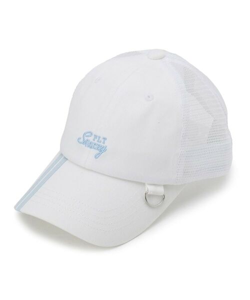 PINK-latte / ピンク ラテ キャップ | 2本ラインキャップ（ホワイト(001)）