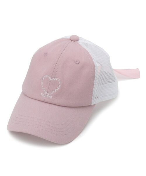 PINK-latte / ピンク ラテ キャップ | ハートロゴキャップ | 詳細1
