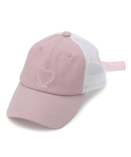PINK-latte / ピンク ラテ キャップ | ハートロゴキャップ（ピンク(071)）