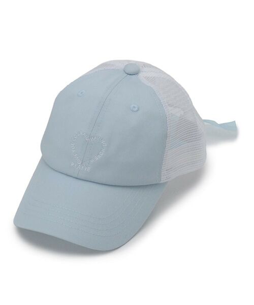 PINK-latte / ピンク ラテ キャップ | ハートロゴキャップ（ブルー(091)）