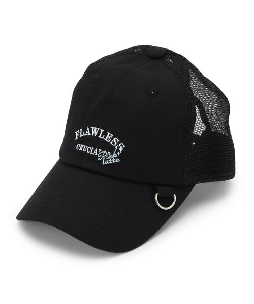 PINK-latte / ピンク ラテ キャップ | カレッジロゴキャップ（ブラック(019)）