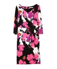 PINKY & DIANNE / ピンキーアンドダイアン ワンピース | アートフラワープリントワンピース