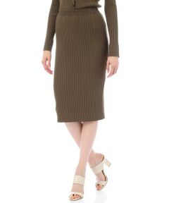 PINKY & DIANNE / ピンキーアンドダイアン スカート | パレットＲＩＢニットリブスカート