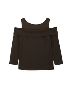 PINKY & DIANNE / ピンキーアンドダイアン カットソー | コットンリヨセルレイヤード風カットソー