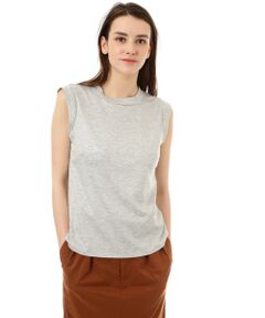 PINKY & DIANNE / ピンキーアンドダイアン カットソー | テンセルスムースボトルネックカットソー