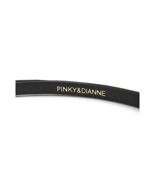 PINKY & DIANNE / ピンキーアンドダイアン ベルト・サスペンダー | プレートバックルベルト | 詳細3