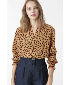 PINKY & DIANNE / ピンキーアンドダイアン シャツ・ブラウス | アニマルドットプリントブラウス