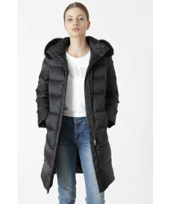 PINKY & DIANNE / ピンキーアンドダイアン アウター | FOXファー付きフーデッドダウンコート