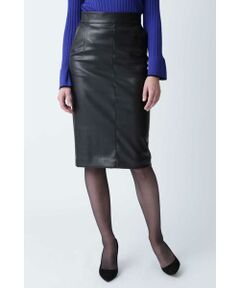 PINKY & DIANNE / ピンキーアンドダイアン スカート | ◆フェイクレザーペンシルスカート