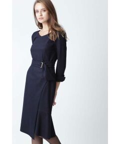 PINKY & DIANNE / ピンキーアンドダイアン ミニ丈・ひざ丈ワンピース | シャイニージャージラップマーメイドワンピース