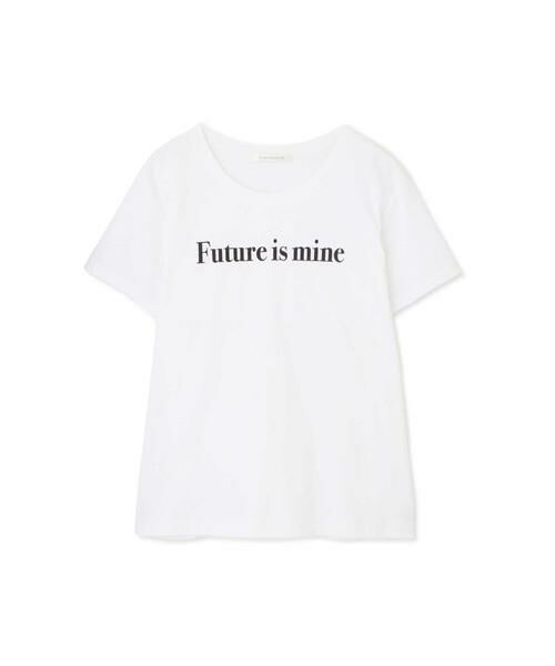 PINKY & DIANNE / ピンキーアンドダイアン カットソー | ◆Future is mine Tシャツ | 詳細1