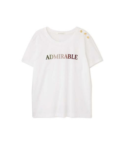 PINKY & DIANNE / ピンキーアンドダイアン カットソー | ［ウォッシャブル］ADMIRABLE Tシャツ | 詳細1