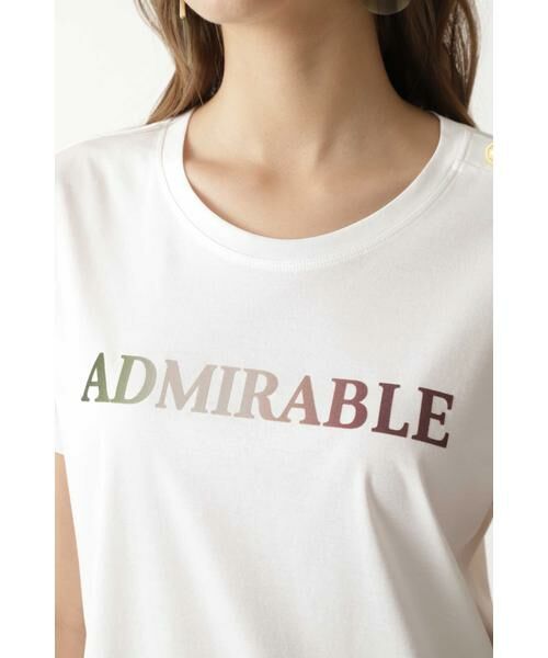 PINKY & DIANNE / ピンキーアンドダイアン カットソー | ［ウォッシャブル］ADMIRABLE Tシャツ | 詳細12