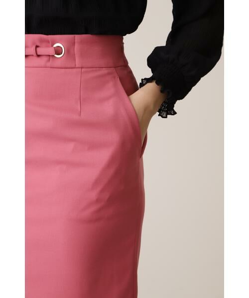 PINKY & DIANNE / ピンキーアンドダイアン スカート | ◆ハトメベルトデザインスカート | 詳細7