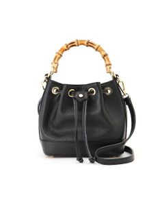 PINKY & DIANNE / ピンキーアンドダイアン バッグ | バンブーハンドル巾着バック