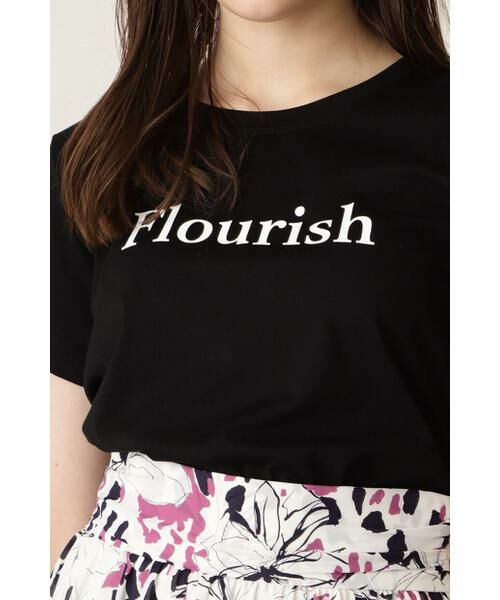 PINKY & DIANNE / ピンキーアンドダイアン カットソー | ◆Flourish Tシャツ | 詳細9