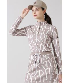 PINKY & DIANNE / ピンキーアンドダイアン カットソー | [GOLF]ＰＤロゴプリント ジップアッププルオーバー