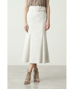 PINKY & DIANNE / ピンキーアンドダイアン スカート | ギンガムチェックマーメイドスカート