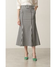 PINKY & DIANNE / ピンキーアンドダイアン スカート | ギンガムチェックマーメイドスカート