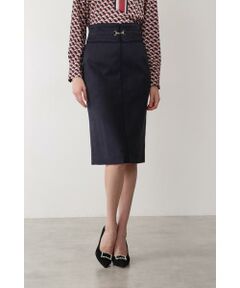 PINKY & DIANNE / ピンキーアンドダイアン スカート | ◆ホースビットスエードスカート