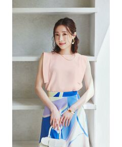 PINKY & DIANNE / ピンキーアンドダイアン シャツ・ブラウス | [冨張愛コラボ]ショルダーアクセントブラウス