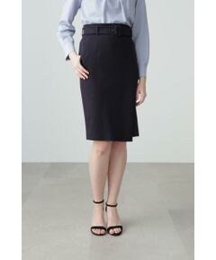 PINKY & DIANNE / ピンキーアンドダイアン スカート | ［WEB/一部店舗限定］ハイカウントフラノラップスカート