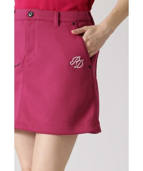 PINKY & DIANNE / ピンキーアンドダイアン スカート | [PINKY GOLF]ロゴ刺繍ソフトダンボールスカート | 詳細5