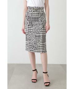 PINKY & DIANNE / ピンキーアンドダイアン スカート | [WEB限定]ハウンドトゥースプリントスカート