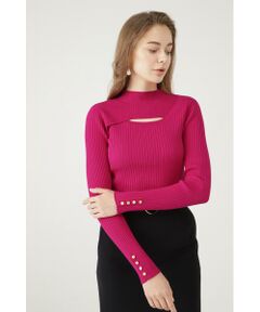 PINKY & DIANNE / ピンキーアンドダイアン ニット・セーター | ◆ハイゲージカッティングニット