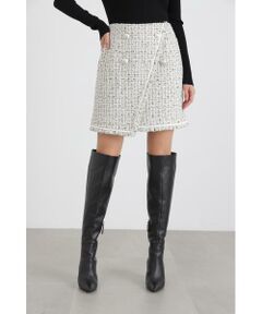 PINKY & DIANNE / ピンキーアンドダイアン スカート | ミックスツイードミニスカート