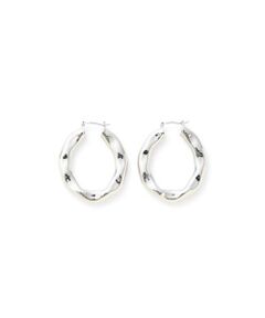 PINKY & DIANNE / ピンキーアンドダイアン アクセサリー | ◆ハンマードメタルフープピアス