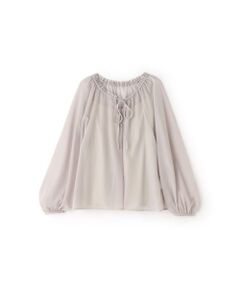 PINKY & DIANNE / ピンキーアンドダイアン カットソー | ◆トリコットオーガンジーブラウス