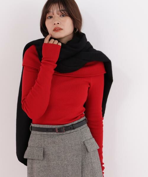 PINKY & DIANNE / ピンキーアンドダイアン マフラー・ショール・スヌード・ストール | カシミヤ100%ボリュームストール | 詳細14