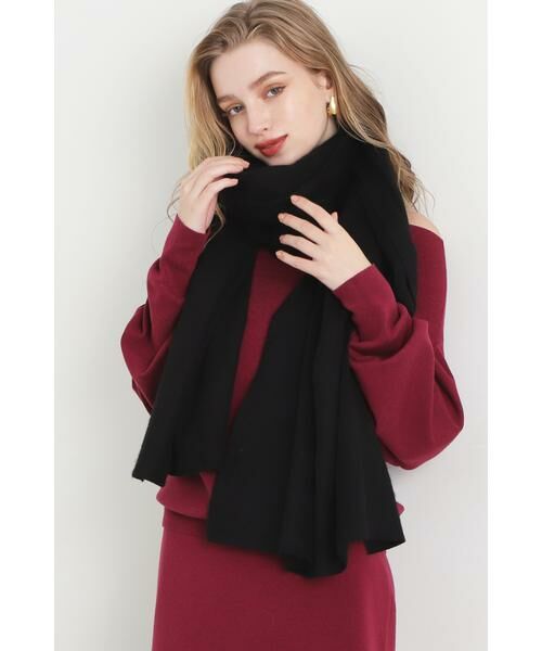 PINKY & DIANNE / ピンキーアンドダイアン マフラー・ショール・スヌード・ストール | カシミヤ100%ボリュームストール | 詳細16