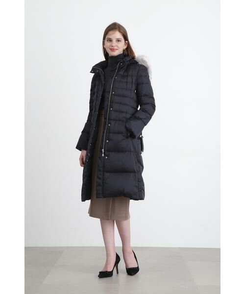 PINKY & DIANNE / ピンキーアンドダイアン アウター | タフタロングダウンコート | 詳細10