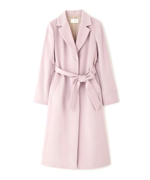 カシミヤ混ベルテッドコート （アウター）｜PINKY & DIANNE / ピンキー