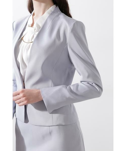 PINKY & DIANNE / ピンキーアンドダイアン テーラードジャケット | ハイツイストセットアップジャケット | 詳細14