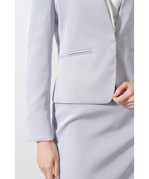 PINKY & DIANNE / ピンキーアンドダイアン テーラードジャケット | ハイツイストセットアップジャケット | 詳細16
