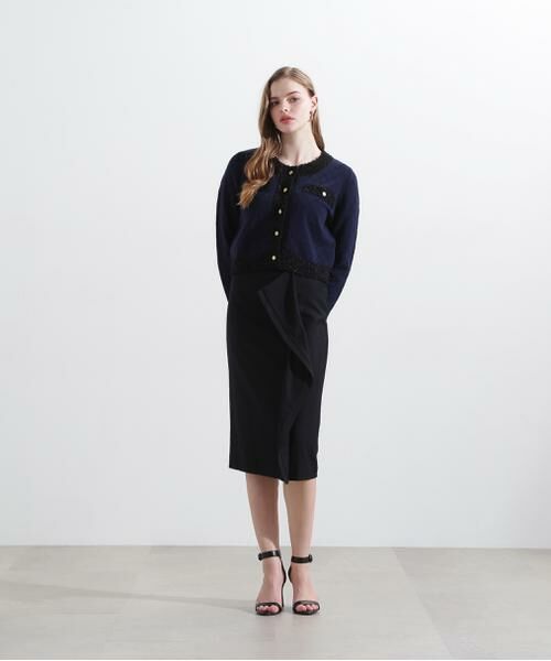 PINKY & DIANNE / ピンキーアンドダイアン カーディガン・ボレロ | ◆ラメツイードニット | 詳細3