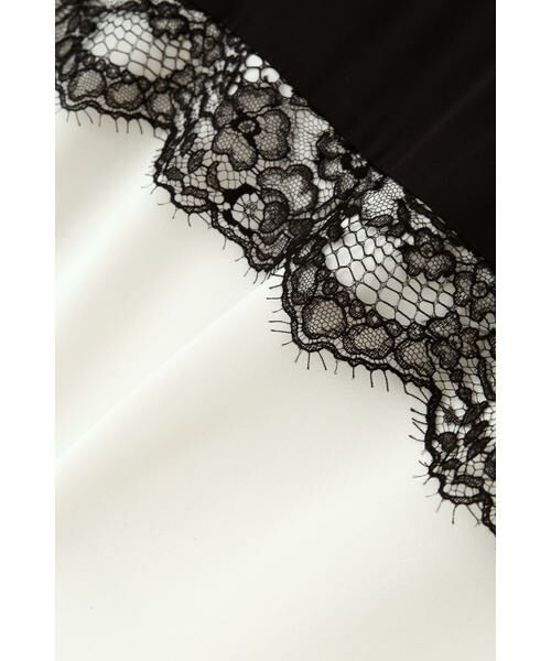 PINKY & DIANNE / ピンキーアンドダイアン シャツ・ブラウス | ◆バイカラーレースコンビブラウス | 詳細9