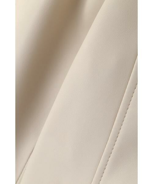 PINKY & DIANNE / ピンキーアンドダイアン レザーブルゾン・ジャケット | ◆フォーレザーライダースジャケット | 詳細11